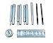 CrazyEve Leathercraft 11pcs DIY Craft Tool Die Punch Snap Rivet Setter Fasteners Press Studs Button