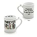 Enesco Our Name Is Mud Cuppa Doodle Friend Mug, 4.5 inches