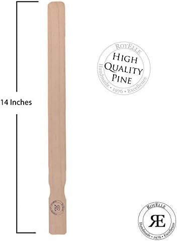 RoyElle CookWare 14 Inch Crepe Flipper/Spatula Pine Wood…