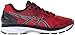 ASICS Men's Gel Nimbus 18 Running Shoe, Racing Red/Black/Silver, 10 M US