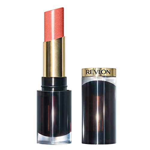 Revlon Super Lustrous Glass Shine Lipstick, 019 Dewy Peach, 0.15 oz