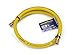 Goodyear 3' x 3/8" Rubber Whip Hose Yellow 250 Psi primary