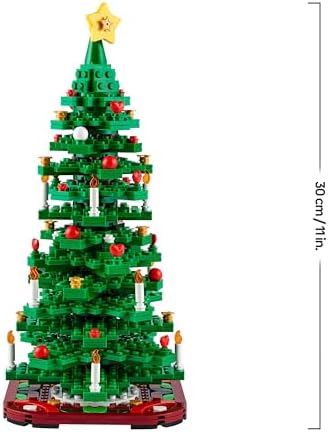 Árbol de Navidad Juguete de Construcción, Decoración Navideña para Salón o Dormitorio, Juego Imaginativo, Manualidades en Familia, Regalo para Niñas y Niños de 12 Años o Más 40573