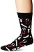Socksmith Mens Meds Socks,Meds Black,Large