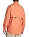 Columbia Men's Bonehead Long Sleeve Shirt, Bright Peach, Large