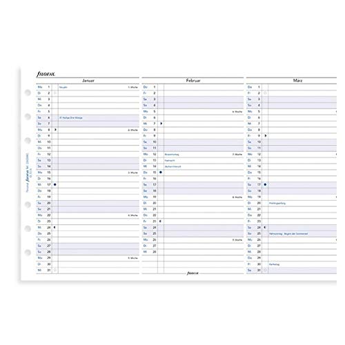 Filofax Personal Year Planner Vert.(D)2022