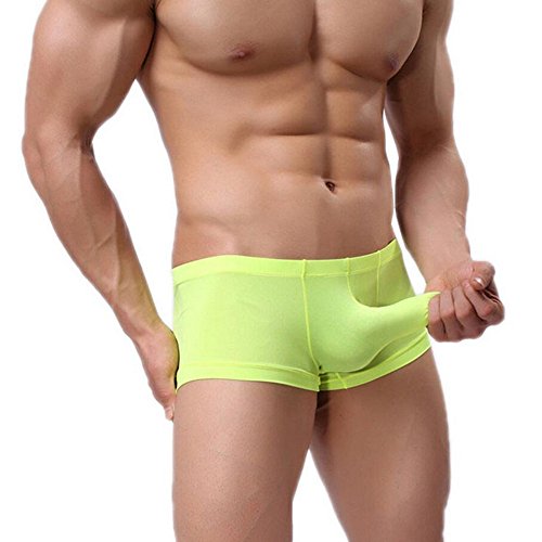 Mjl men midiem waist breathable ice silk bullet separation triang…