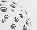 Hapy Shop 36 Pieces Dog Paw Print Balloons 12