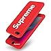 iPhone 8 Plus Case,AICase Ultra Thin Supreme Fashion Full Body Coverage Protection Soft PC [Dual Layer][Slim Fit] Case with Tempered Glass Screen Protector for Apple iPhone 8 Plus(Red)