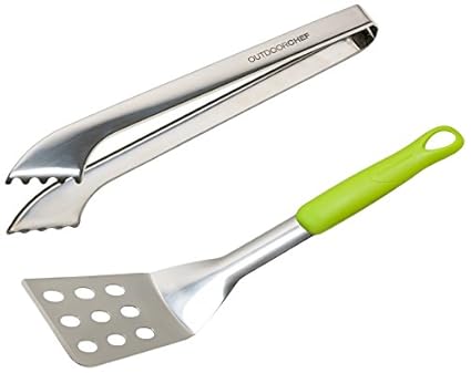 Outdoorchef Grillzubehör, Besteckset Starter, silber, 24,5x6,6x41 cm, 14.112.53