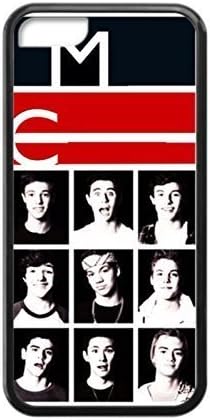 Black, 5C Case - Magcon Boys Photo Design Durable Rubber Tpu Silicone Case Cover For Apple iPhone 5C