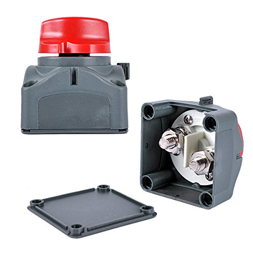 AutoEC On/off Battery Disconnect Isolator Master Switch for Marine Boat Car Vehicles 275/1250 Amps