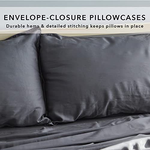 Bamboo Bay 6pc Sheet Set Bamboo Sheets California King Size, Cooling