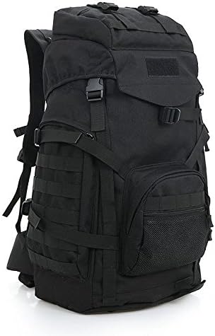 FHGJ 60L Camping Backpack Military Backpack Waterproof Camouflage Hiking Outdoo