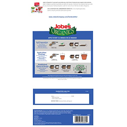 Jobe's Organics Soil Acidifier, 6 lb - coolthings.us