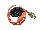 Frost King HC3A 3 x 120 x 7' Automatic Electric Heat Cable Kits, Black