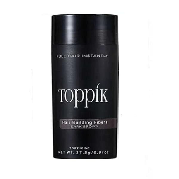 TOPPIK HAIR BUILDING FIBERS, MEDIUM BROWN, .36 OZ