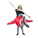 Bodysocks Red Airplane Inflatable Costume for Kids (Age 6+)