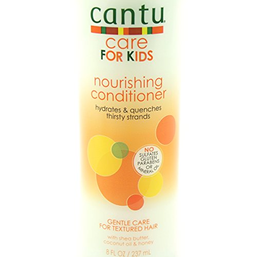 Cantu Care for Kids Nourishing Conditioner, 8 fl oz Black Hair Information