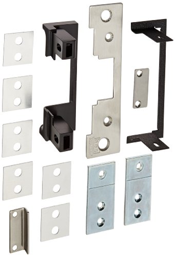 HES Stainless Steel 791 Faceplate for 7000 Series Electric Strikes for Cylindrical Locksets Up to 5/8" Throw, Satin Stainless Steel Finish - Thumbnail 2