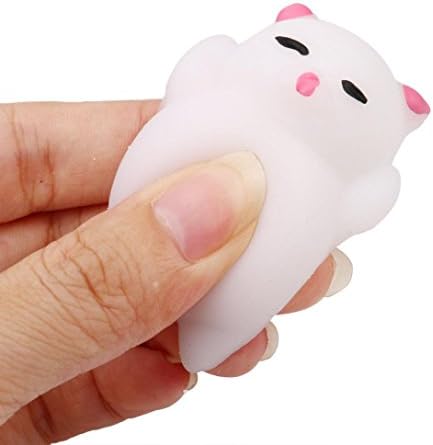 TOPUNDER Squishy Scented Hand Squeeze Slow Rising Stress Relief Silly Toys for Kids Adults A (Pink)