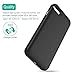 MoKo Battery Case for iPhone 7 Plus / 6s Plus / 6 Plus - Portable 4000mAh Battery Pack External Rechargeable Protective Charger Case for iPhone 7 Plus / 6s Plus / 6 Plus [MFI Apple Certified] Black