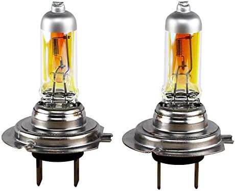 Xencn Car Head Light H7 12v 55w 2300k Super Yellow OEM Bulbs Low Beam 2pcs