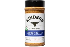 Kinder's Organic Cowboy Butter Seasoning, 11.5 Ounce