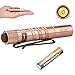 Olight i3T EOS Cu Limited Copper Version 180 Lumen LED Flashlight, Tail Switch with momentary on, Dual-Output with AAA Battery & LegionArms Sticker