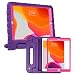 HDE iPad 7th Generation Case for Kids with Built-in Screen Protector - iPad 10.2 inch 2019 Case for Kids Shock Proof Protective Heavy Duty Cover with Handle Stand for 2019 Apple iPad 10.2 Purple Pink