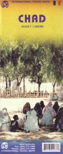 Chad 1:1,500,000 Travel Map *** (International Travel Maps) by ITM Canada (2008-12-01) by (Map)