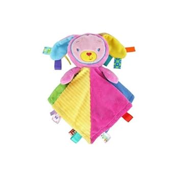 Taggies Patchkin Blankies Pals Pink 
