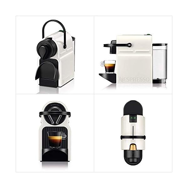 Nespresso Nespresso-Kaffeemaschine Bundle Set weiß Nespresso Inissia (Inisshia) C40WH-A3B – Bild 3