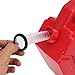 YOUNGFLY 10L Fuel Tank Cans Spare 2.5 Gallon Portable Fuel Oil Petrol Diesel Storage Gas Tank Emergency Backup for SUV ATV UTV Car Air Diesel (red,10L)