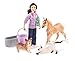 Breyer Classics Pet Groomer Doll Animals Set