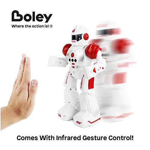 Boley 2099 RC Remote Controlled Robot for Kids - Intelligent Programmable with Infrared Controller T - //coolthings.us