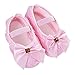 Newborn Walking Shoes,Kimanli Toddler Kid Baby Girl Rose Bowknot Elastic Band (0~6months, Pink)
