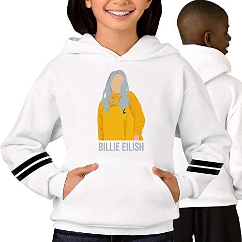 PIERRE VIRGILE Billie Eilish Fashionable Adolescent Children Boys and Girls Hoodies