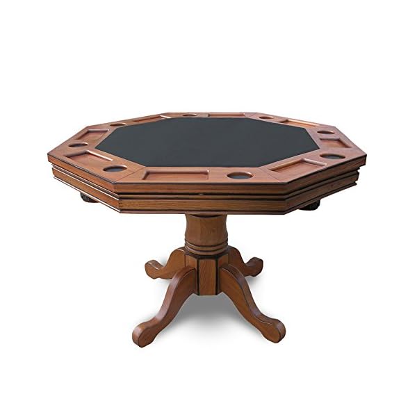 Hathaway Kingston Oak 3in1 Poker Table to Poker Tables Canada