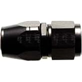 XRP 100012BB Size 12 Black Straight Hose End