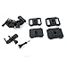 Universal Camera Clamp Mount Set, Oumers Fixing Clip Mount Kit For Gun / Fishing Rod / Bow Fixing Clip, For GoPro Hero HD, Hero 4, Hero 3+, Hero 3, Hero 2, Hero 1, GoPro Camera Accessories