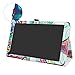 Yuntab D102 Case,Mama Mouth PU Leather Folio 2-folding Stand Cover for 10.1