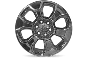 ROAD READY WHEELS For 2019-2025 Dodge Ram 1500 20 Inch Chrome-Clad Black Alloy - Genuine OEM Take-Off Rim - Road Ready Truck Wheel