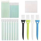 35 Pieces Phone Cleaning Kit,DanziX Cleaner USB Charging Port and Headphone Jack Brush Set Compatible with iPhone,Samsung,LG,Huawei,Cell Phone Lens,Motorola,MacBook and Other Android Devices