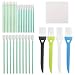 35 Pieces Phone Cleaning Kit,DanziX Cleaner USB Charging Port and Headphone Jack Brush Set Compatible with iPhone,Samsung,LG,Huawei,Cell Phone Lens,Motorola,MacBook and Other Android Devices primary