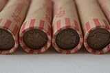 Unsearched Wheat Penny Shot Gun Roll w/ Indian Head Cent Ends Old Us Coin Shotgun Lot