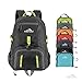 Boulder Pack Co Lightweight Foldable Travel & Hiking Backpack Daypack Bag - Fits Laptop