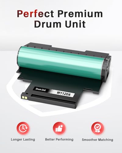 Halloya 120A W1120A Drum Compatible with HP W1120A 120A Imaging Drum for HP Color Laser MFP 179fnw 178nw 150nw 150a MFP 178nwg 179fwg MFP 178nw 179fnw 150a 150w 150nw Laser Printer (1Pack)