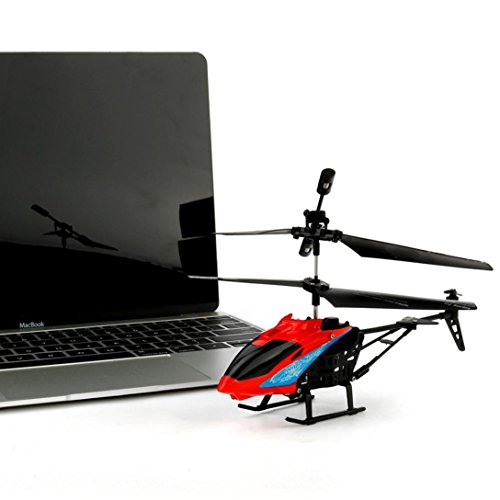 For Christmas,Sunfei JX-807 RC 2CH Mini Quadcopter Helicopter Micro Radio Remote Control Aircraft (Red)