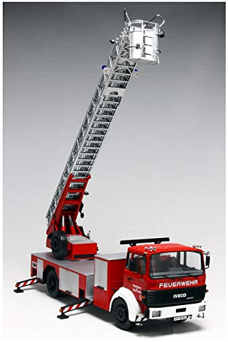 Italeri IVECO-Magirus DLK 23-12 Fire Ladder Truck - Thumbnail 6